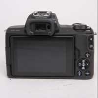 Used Canon EOS M50 Mirrorless Camera Body Black