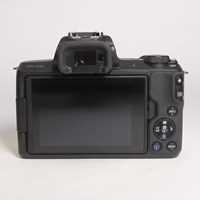 Used Canon EOS M50 Mirrorless Camera Body Black