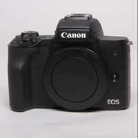 Used Canon EOS M50 Mirrorless Camera Body Black