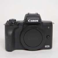 Used Canon EOS M50 Mirrorless Camera Body Black