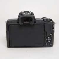 Used Canon EOS M50 Mirrorless Camera Body Black