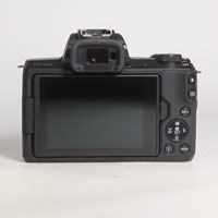 Used Canon EOS M50 Mirrorless Camera Body Black