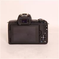 Used Canon EOS M50 Mirrorless Camera Body Black