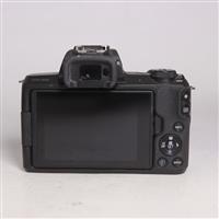 Used Canon EOS M50 Mirrorless Camera Body Black