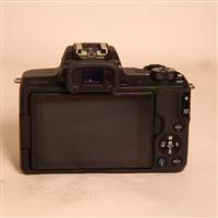 Used Canon EOS M50 Mirrorless Camera Body Black