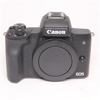 Used Canon EOS M50 Mirrorless Camera Body Black