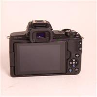 Used Canon EOS M50 Mirrorless Camera Body Black