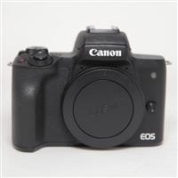 Used Canon EOS M50 Mirrorless Camera Body Black