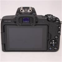 Used Canon EOS M50 Mirrorless Camera Body Black