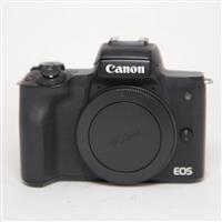 Used Canon EOS M50 Mirrorless Camera Body Black