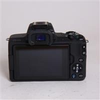 Used Canon EOS M50 Mirrorless Camera Body Black