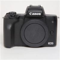 Used Canon EOS M50 Mirrorless Camera Body Black