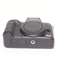 Used Canon EOS M50 Mirrorless Camera Body Black