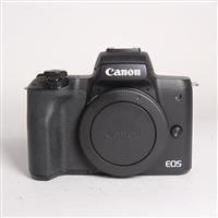 Used Canon EOS M50 Mirrorless Camera Body Black