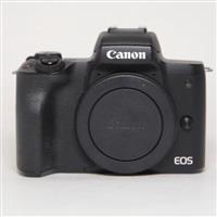 Used Canon EOS M50 Mirrorless Camera Body Black
