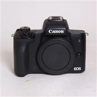 Used Canon EOS M50 Mirrorless Camera Body Black