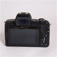 Used Canon EOS M50 Mirrorless Camera Body Black