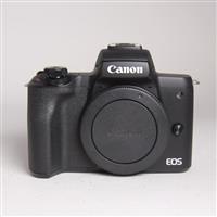 Used Canon EOS M50 Mirrorless Camera Body Black