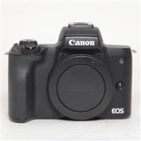 Used Canon EOS M50 Mirrorless Camera Body Black