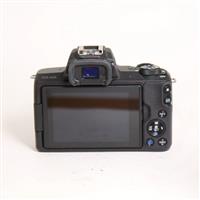 Used Canon EOS M50 Mirrorless Camera Body Black