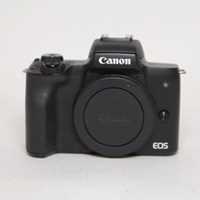 Used Canon EOS M50 Mark II Mirrorless Camera Body Only Black