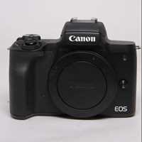 Used Canon EOS M50 Mark II Mirrorless Camera Body Only Black