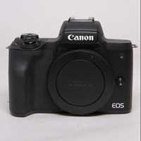 Used Canon EOS M50 Mark II Mirrorless Camera Body Only Black