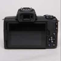 Used Canon EOS M50 Mark II Mirrorless Camera Body Only Black