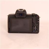 Used Canon EOS M50 Mark II Mirrorless Camera Body Only Black