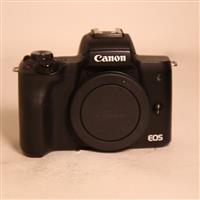 Used Canon EOS M50 Mark II Mirrorless Camera Body Only Black