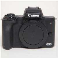 Used Canon EOS M50 Mark II Mirrorless Camera Body Only Black