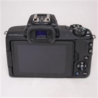 Used Canon EOS M50 Mark II Mirrorless Camera Body Only Black