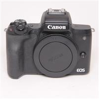 Used Canon EOS M50 Mark II Mirrorless Camera Body Only Black