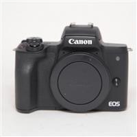 Used Canon EOS M50 Mark II Mirrorless Camera Body Only Black