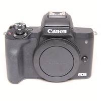 Used Canon EOS M50 Mark II Mirrorless Camera Body Only Black