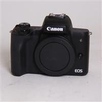 Used Canon EOS M50 Mark II Mirrorless Camera Body Only Black