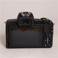 Used Canon EOS M50 Mark II Mirrorless Camera Body Only Black