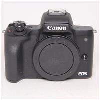 Used Canon EOS M50 Mark II Mirrorless Camera Body Only Black