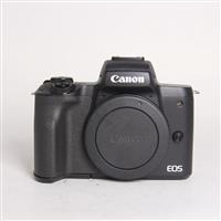 Used Canon EOS M50 Mark II Mirrorless Camera Body Only Black