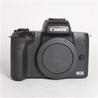 Used Canon EOS M50 Mark II Mirrorless Camera Body Only Black