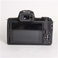 Used Canon EOS M50 Mark II Mirrorless Camera Body Only Black