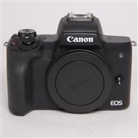 Used Canon EOS M50 Mark II Mirrorless Camera Body Only Black