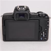 Used Canon EOS M50 Mark II Mirrorless Camera Body Only Black