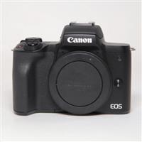 Used Canon EOS M50 Mark II Mirrorless Camera Body Only Black