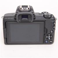 Used Canon EOS M50 Mark II Mirrorless Camera Body Only Black