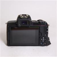 Used Canon EOS M50 Mark II Mirrorless Camera Body Only Black