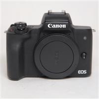 Used Canon EOS M50 Mark II Mirrorless Camera Body Only Black