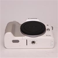 Used Canon EOS M50 Mirrorless Camera Body White