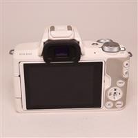 Used Canon EOS M50 Mirrorless Camera Body White