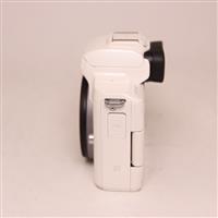 Used Canon EOS M50 Mirrorless Camera Body White